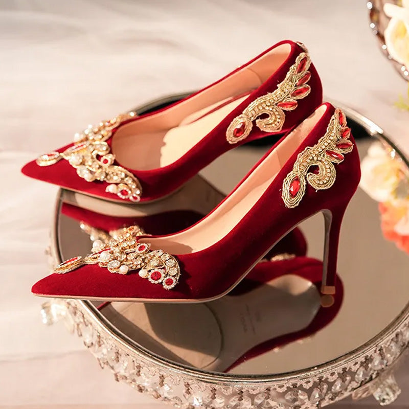 REGELIA - VELVET HEELS