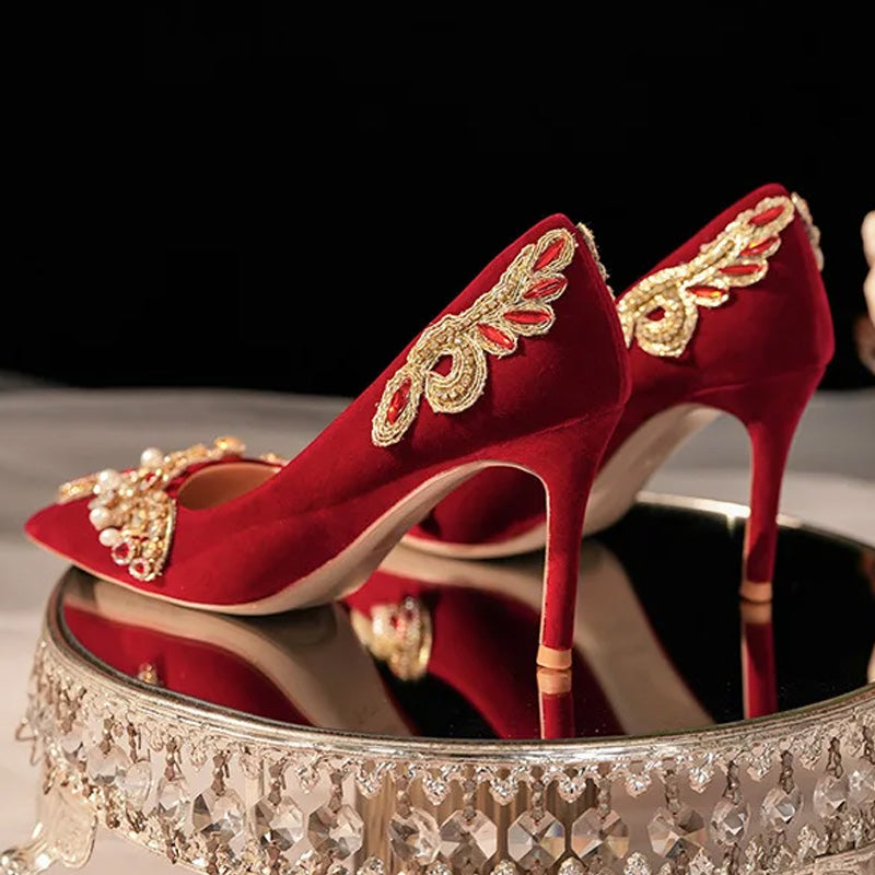 REGELIA - VELVET HEELS