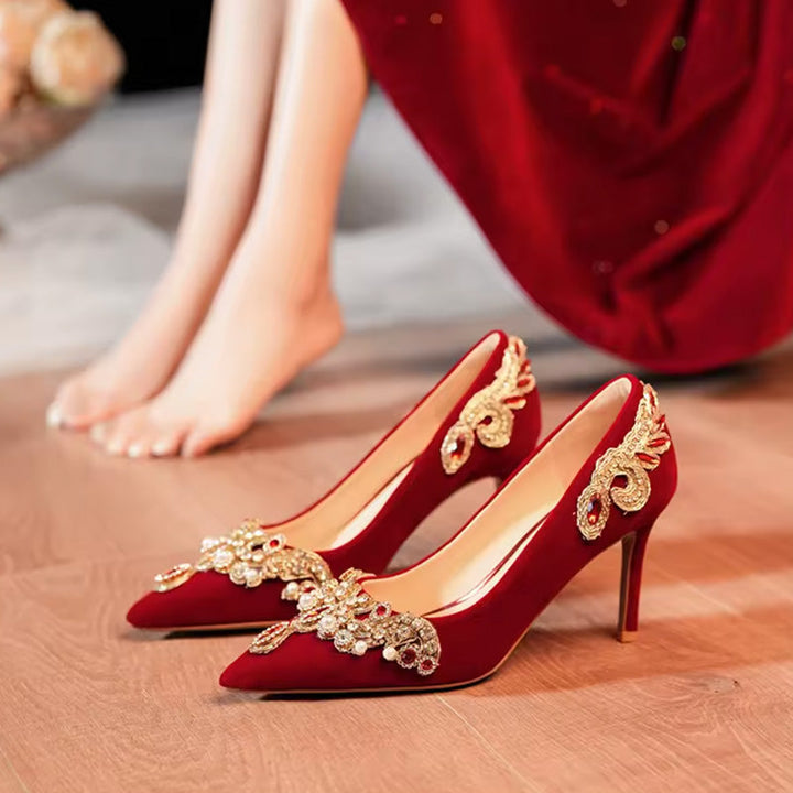 REGELIA - VELVET HEELS