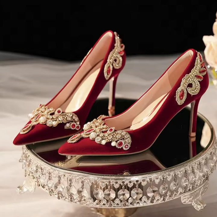 REGELIA - VELVET HEELS