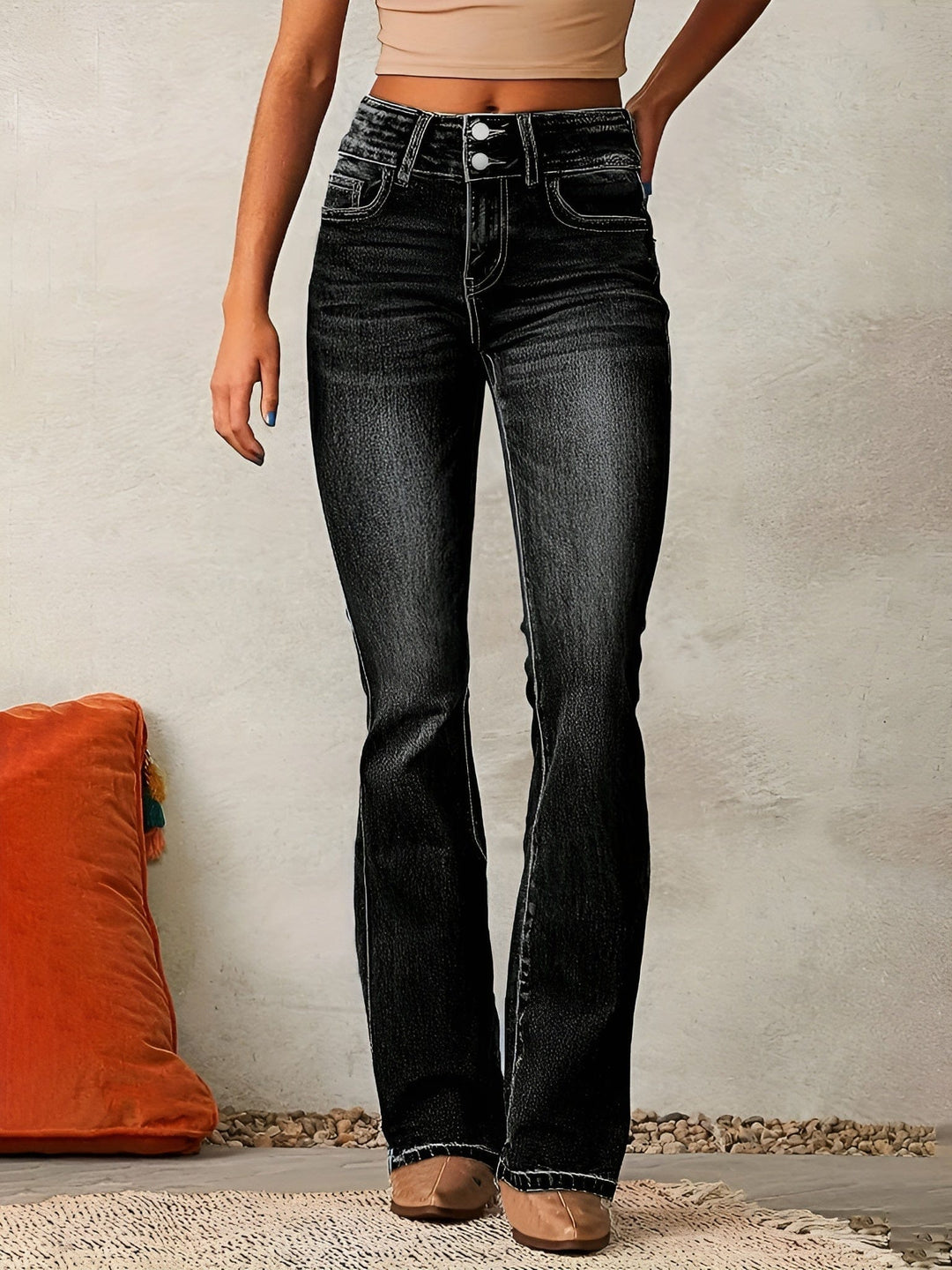 IVANA - HIGH-WAISTED FLARED JEANS