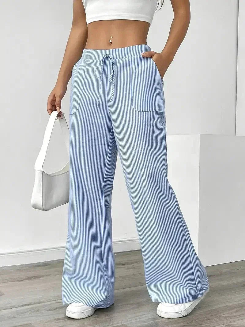 LIORA - STRIPE PANTS