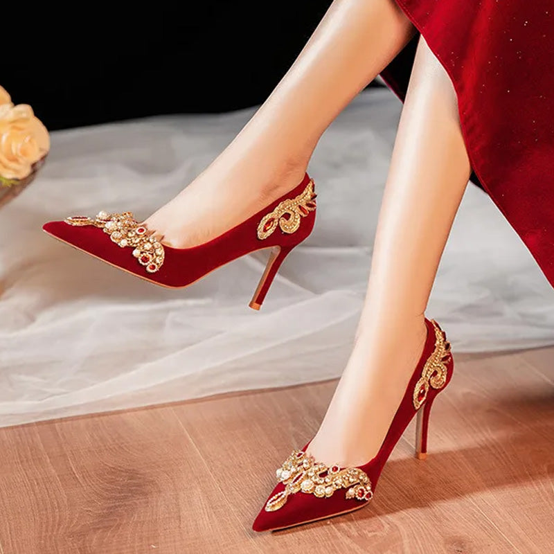 REGELIA - VELVET HEELS