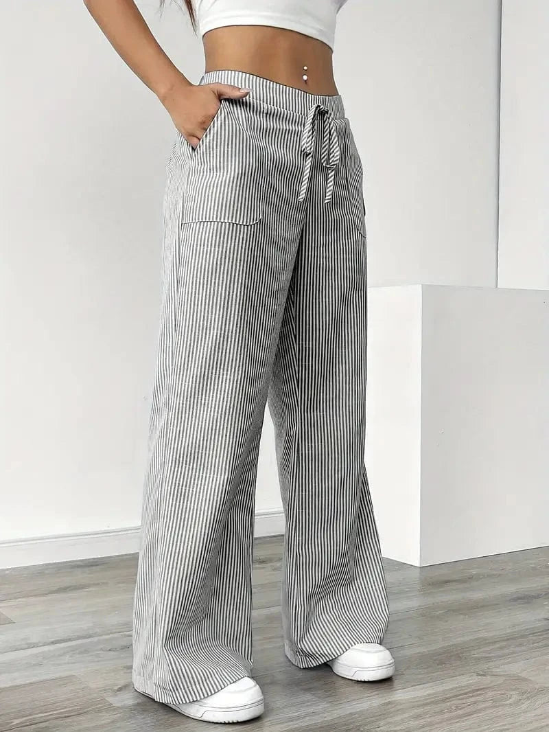 LIORA - STRIPE PANTS