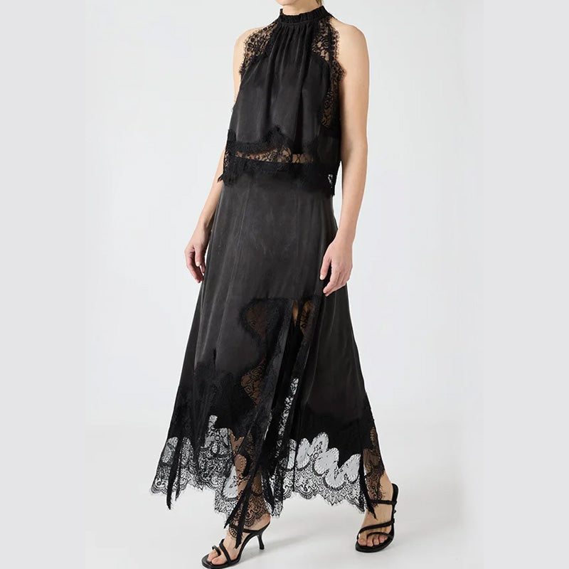 AMELIA - LACE MAXI SET