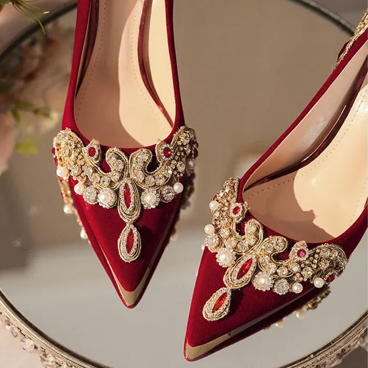 REGELIA - VELVET HEELS