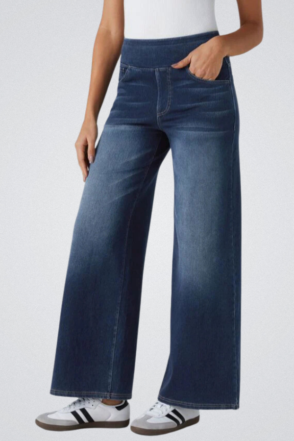 LUCY - HIGH WAIST WIDE LEG JEANS