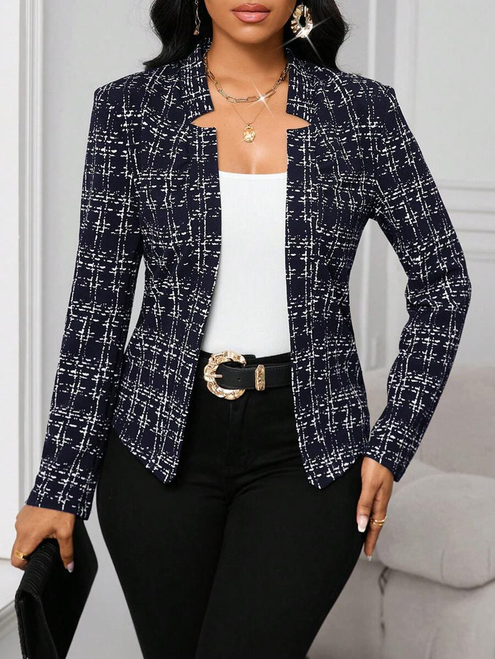 ELLIE - CHICH PLAID BLAZER