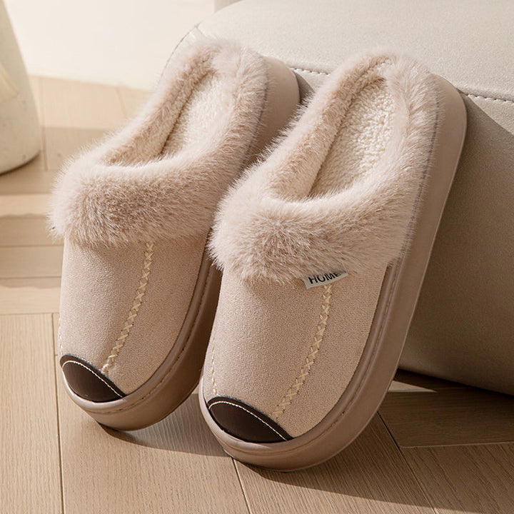 EVELYN - FUR-LINED SLIPPERS