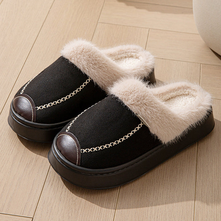 EVELYN - FUR-LINED SLIPPERS