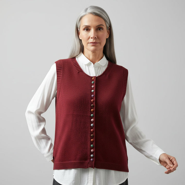 ALINA - CLASSIC KNITTED CARDIGAN