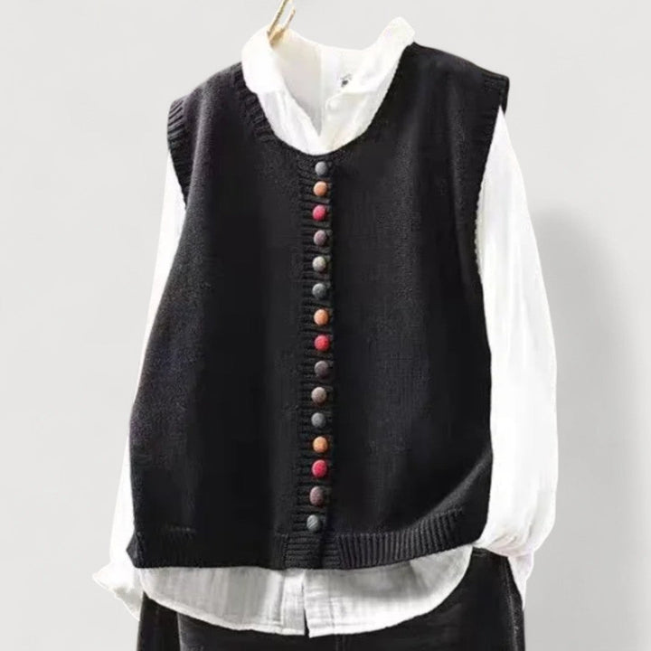 ALINA - CLASSIC KNITTED CARDIGAN