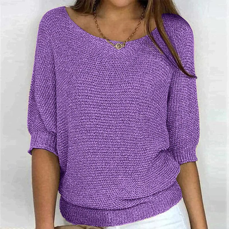 Roundelle - Three Quarter Sleeve Jumper