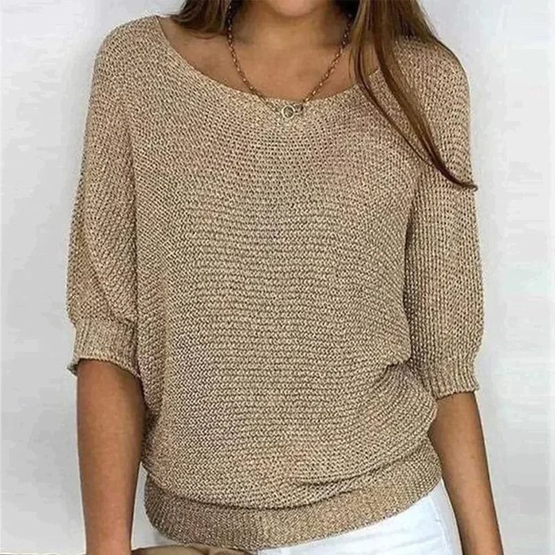 Roundelle - Three Quarter Sleeve Jumper
