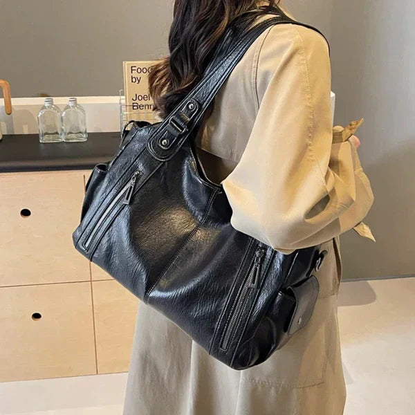 CIRELLE – LEATHER TOTE BAG