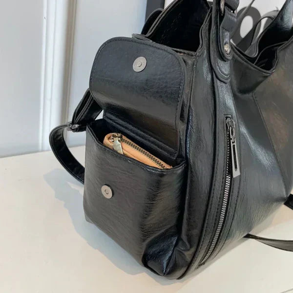 CIRELLE – LEATHER TOTE BAG