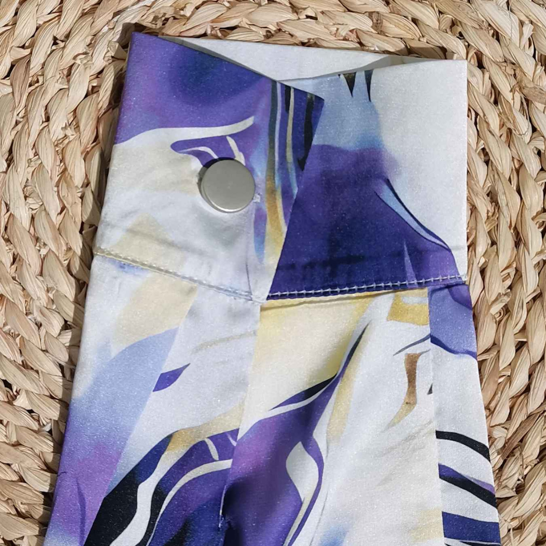 LYANNE - SWIRL PRINT BLOUSE