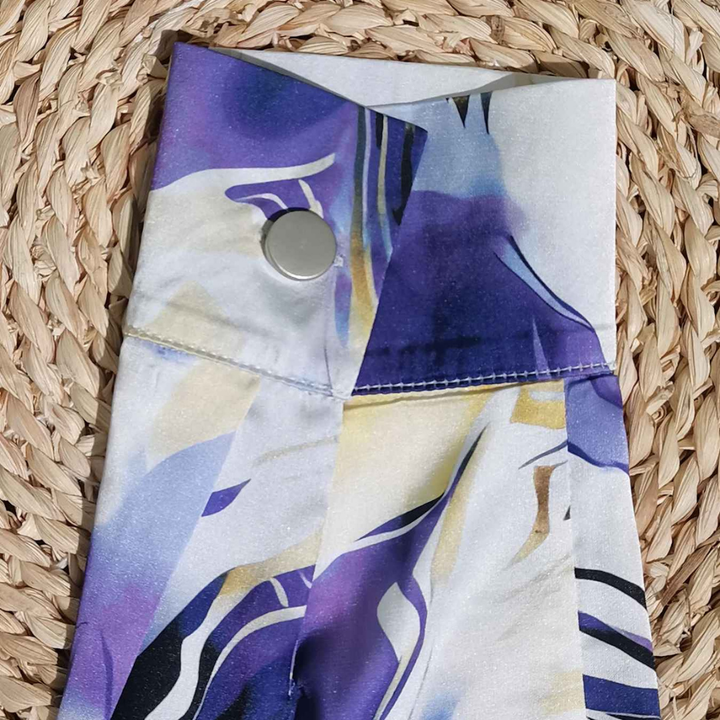 LYANNE - SWIRL PRINT BLOUSE