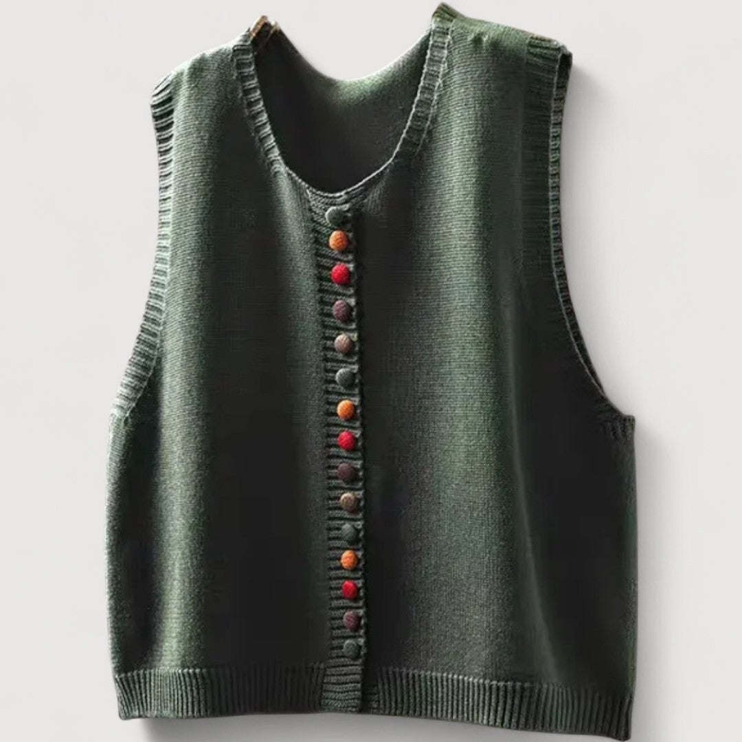 ALINA - CLASSIC KNITTED CARDIGAN