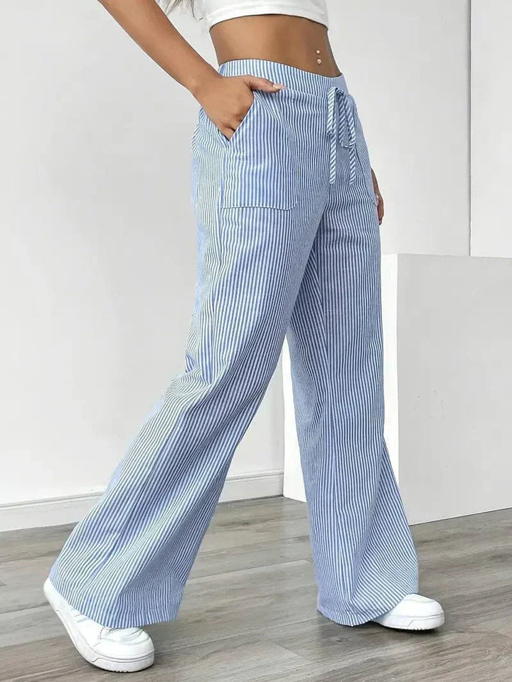 LIORA - STRIPE PANTS
