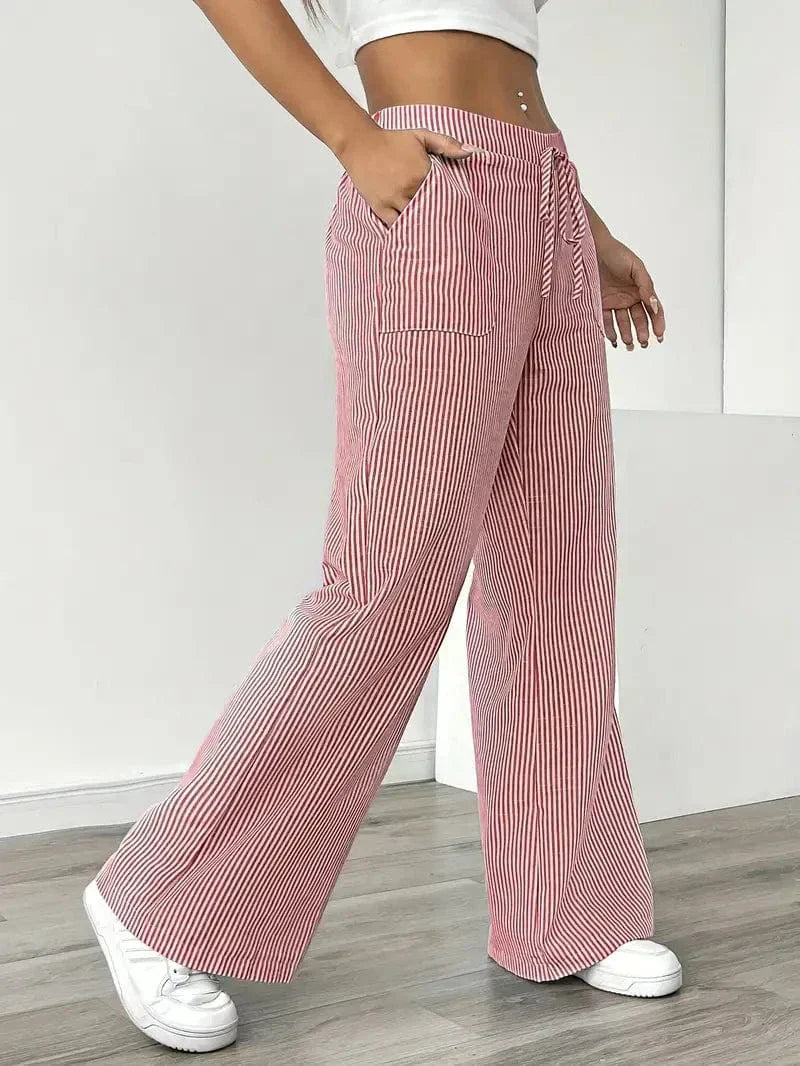 LIORA - STRIPE PANTS