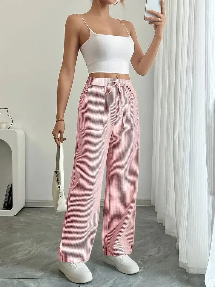 LIORA - STRIPE PANTS