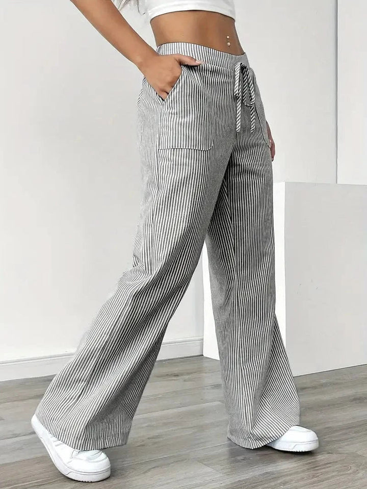 LIORA - STRIPE PANTS