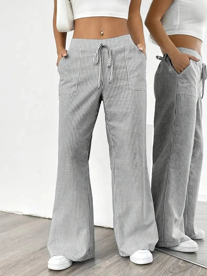 LIORA - STRIPE PANTS