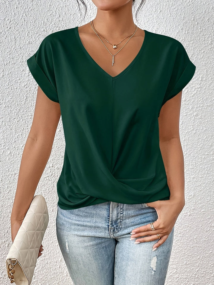 JUNIE - RELAXED SWEETHEART NECK TEE