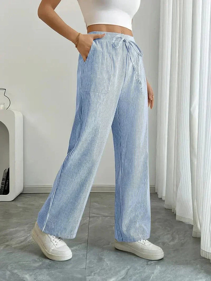 LIORA - STRIPE PANTS