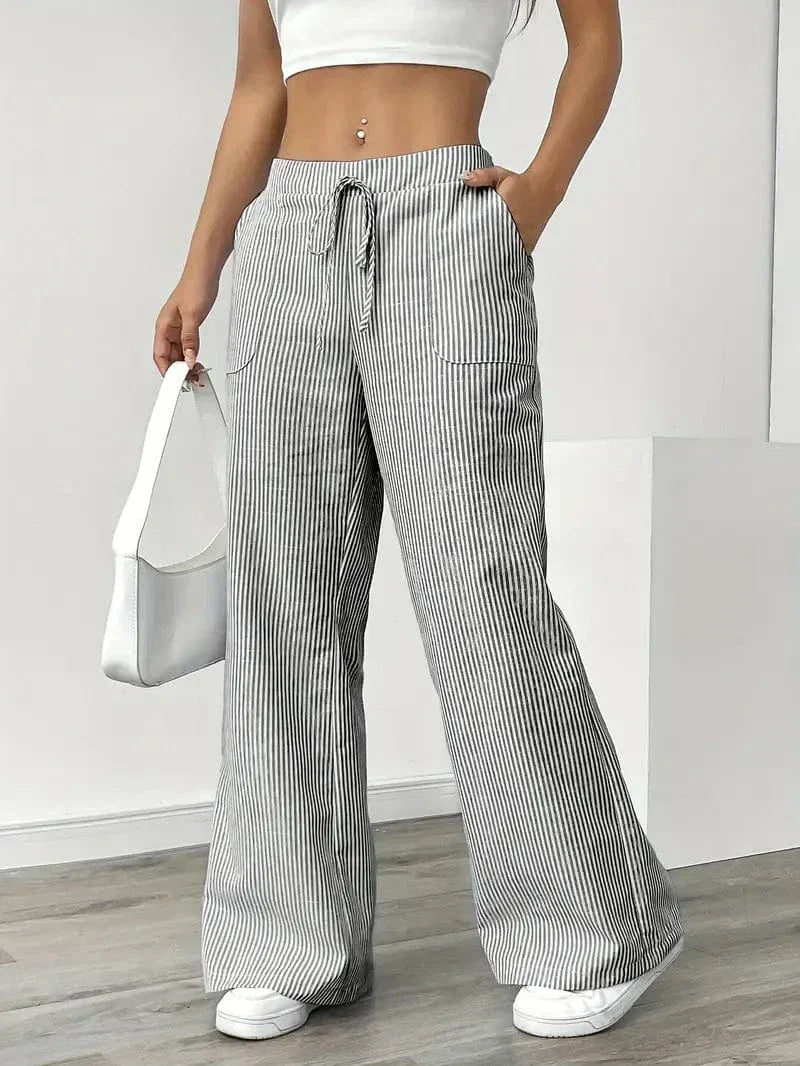 LIORA - STRIPE PANTS