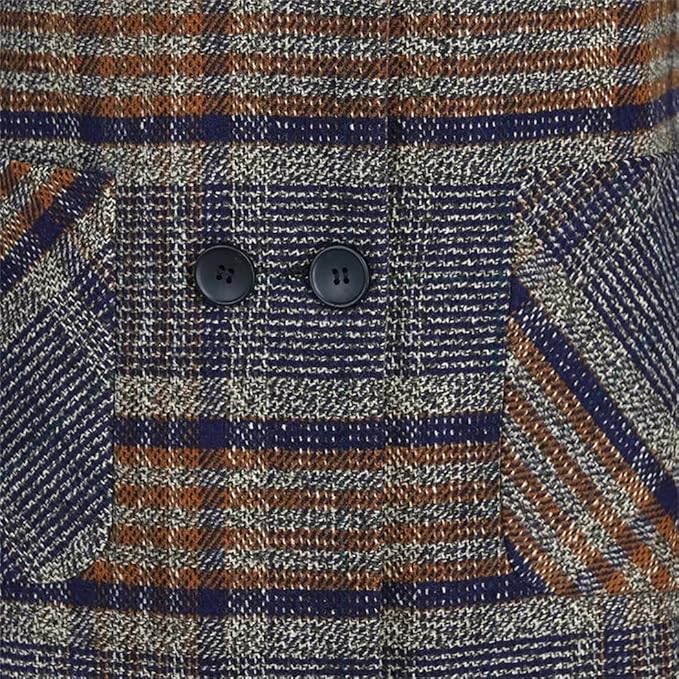 AUBREY - ELEGANT PLAID BLAZER