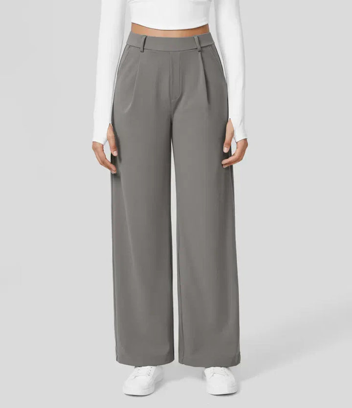 ROSÉ - HIGH-WISTED PANTS