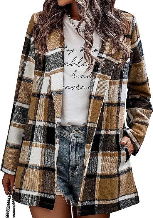 AVERY - VINTAGE PLAID BLAZER