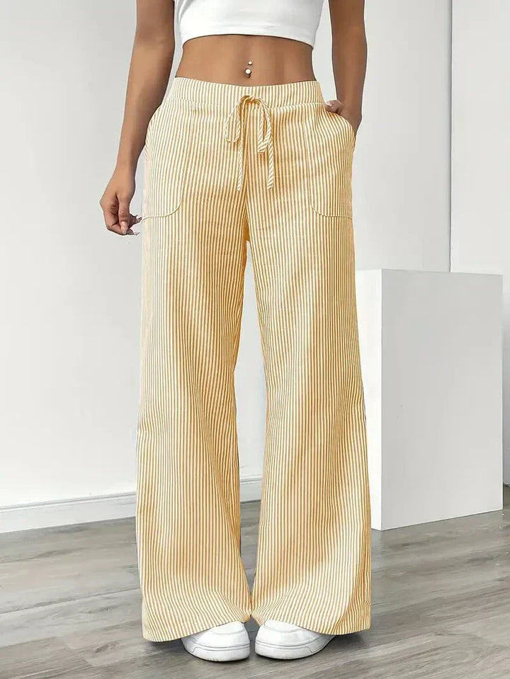 LIORA - STRIPE PANTS