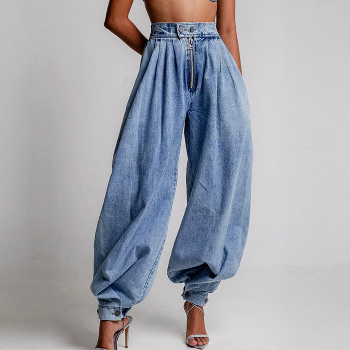 ELIANA - HIGH-WAISTED BALLOON JEANS