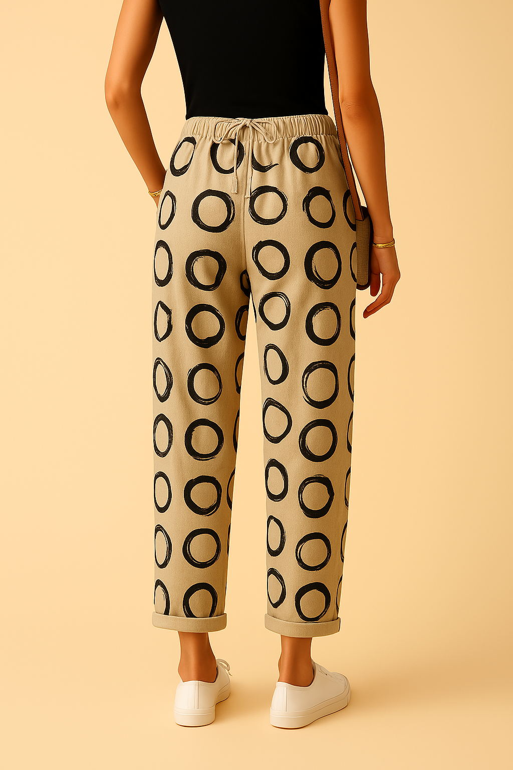 EMMA - COTTON-LINEN TROUSERS