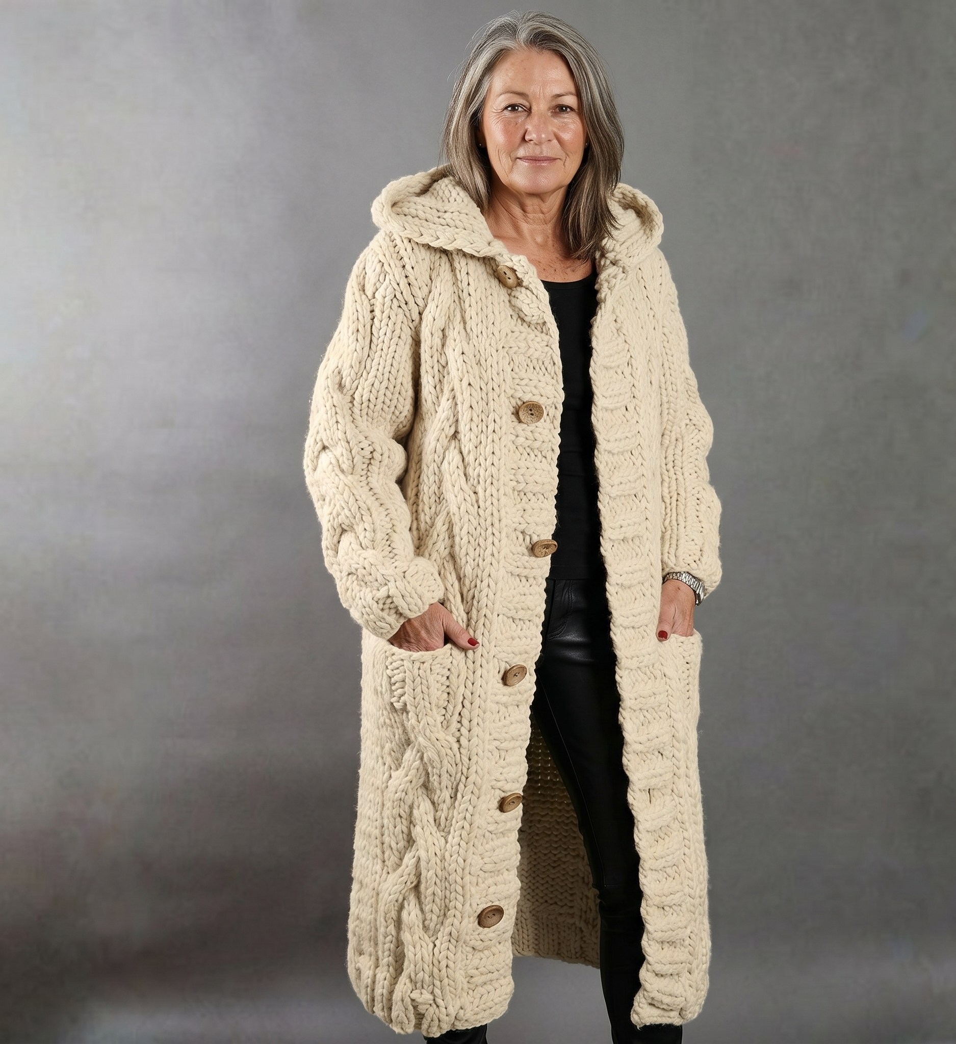 Beige / 5XL