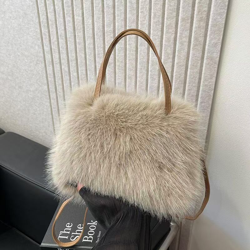 LIZZIE - Chic Mini Handbag with Grip Handle and Shoulder Strap