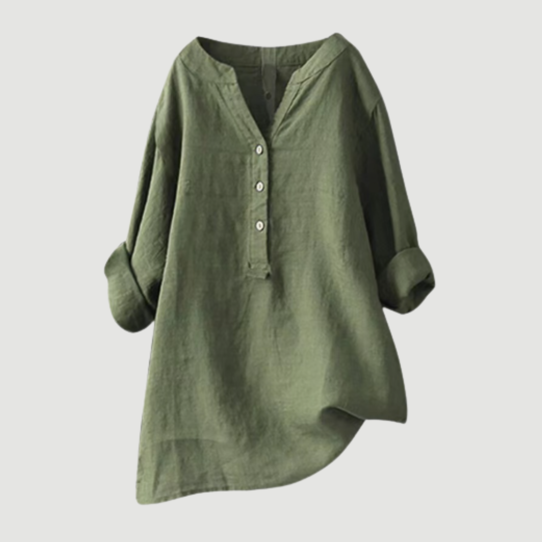 MARCELLINE - AIRY AND COMFORTABLE BUTTON-UP SHIRT