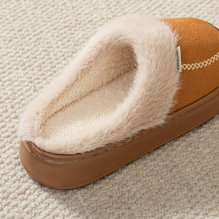 EVELYN - FUR-LINED SLIPPERS