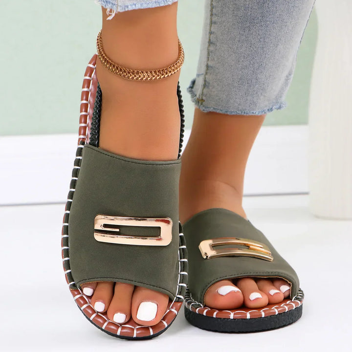 MONROE - SLIDE SLIPPERS