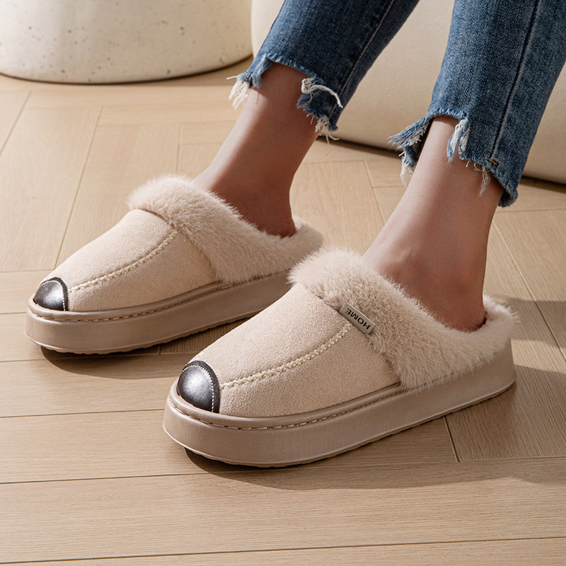EVELYN - FUR-LINED SLIPPERS