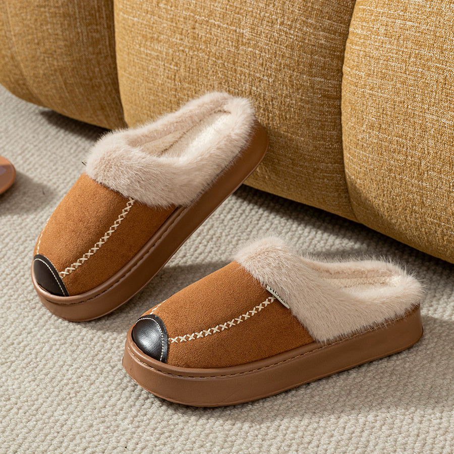 EVELYN - FUR-LINED SLIPPERS