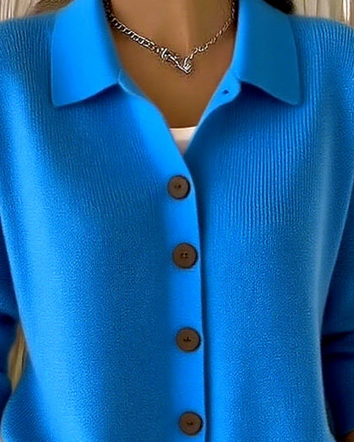 ELLY - CLASSIC CASUAL BUTTON KNIT CARDIGAN