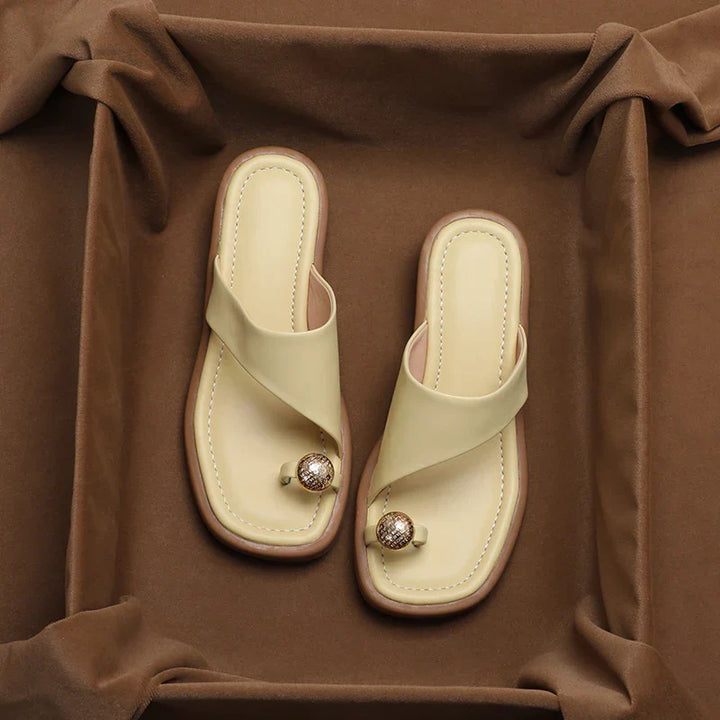 ROXY - LEATHER SANDALS