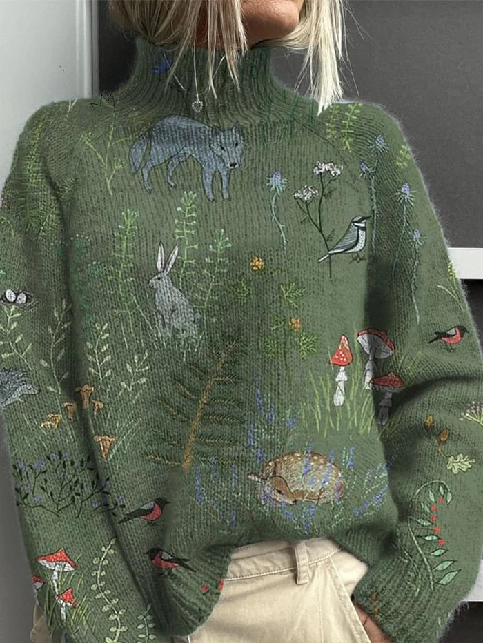 ASHLEY - WARM AND ELEGANT TURTLENECK JUMPER