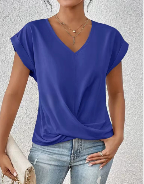 JUNIE - RELAXED SWEETHEART NECK TEE