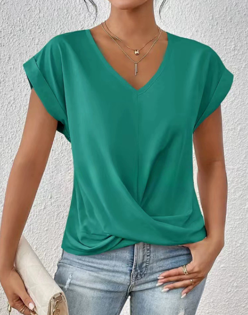 JUNIE - RELAXED SWEETHEART NECK TEE