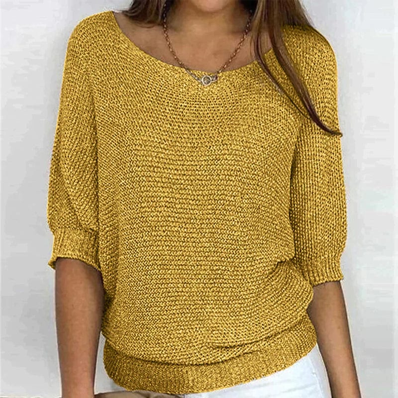 Roundelle - Three Quarter Sleeve Jumper